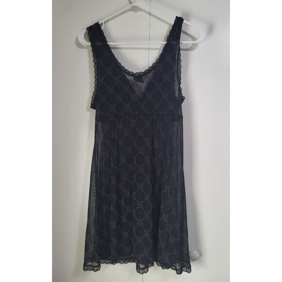 APT. 9 INTIMATES LG Sheer Babydoll Print Nightgown Slip Chemise Coquette Y2K - Picture 3 of 9